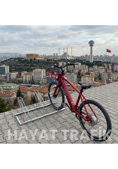 Bisiklet Park Yeri Üçlü Galvaniz Eko, Park Demiri