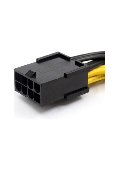 8 Pin Pcıe 2 X Pcıe 8 6+2 Pin Grafik Kartı Y-splitter Güç Kablosu