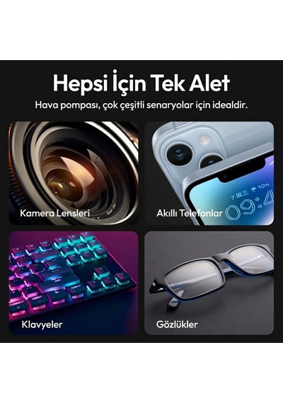 Ulanzi Co73 Entegre Silikon Lens Temizleme Hava Pompası - C063