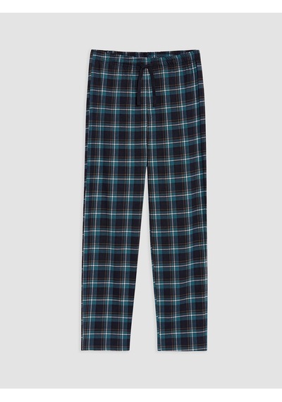 Lc Waikiki Lc Waıkıkı Mavi Regular Fit Ekose Erkek Pijama Altı
