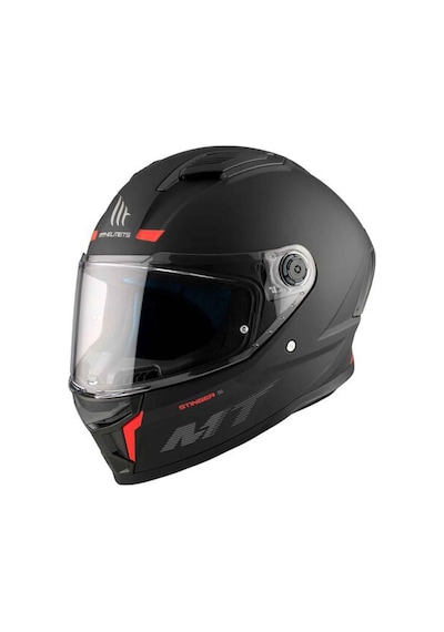 Mt Stinger 2 Solid A1 Kapalı Motosiklet Kaskı Mat Siyah