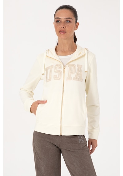 U.s. Polo Assn. Kadın Sweatshirt 50307769-vr256 İnci
