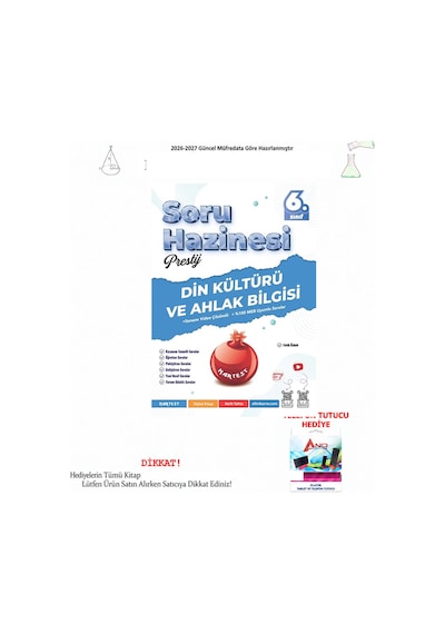 Nartest 6. Sınıf Din Kültürü Ve Ahlak Bilgisi Soru Hazinesi