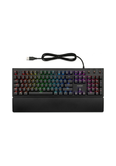 Red Switch Mekanik Rgb Gaming Klavye Full 104 Tuş Tr Q Bilek Destekli Rgb Oyuncu Klavyesi Kablolu