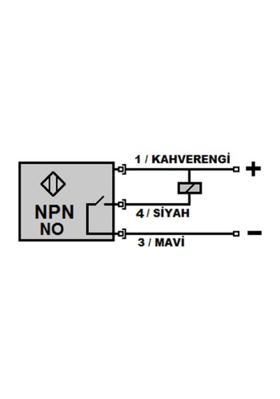 Omron E2b-s08ks02-mc-c1 ,m8/2mm Npn-no M8/3pin Endüktif Sensör