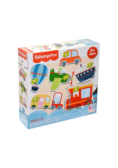 FP 13415 Fisher Price Baby Puzzle Vehicles