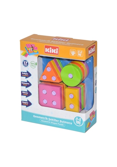 Ae-1410 Kiki Geometrik Şekiller Bulmaca