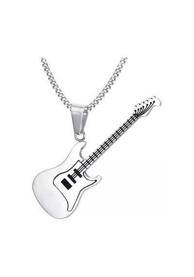 Gitar Kolye Paslanmaz Çelik Çelik