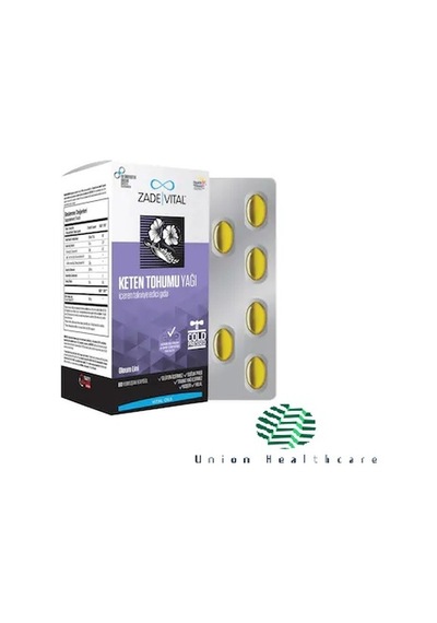 Zade Vital Keten Tohumu Yağı 60 Soft Kapsül