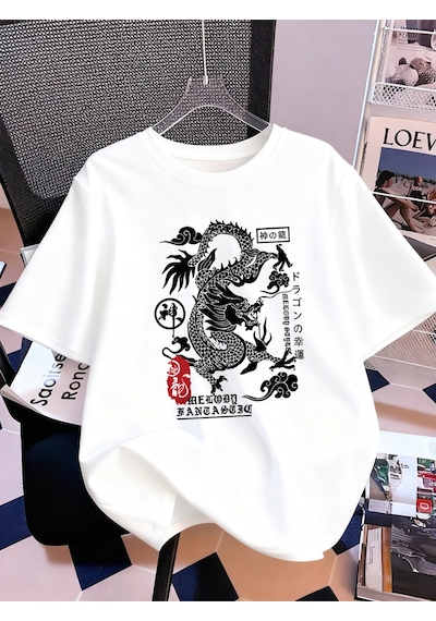 Noıssey Urban Pop Graphic Kadın Tişört Koleksiyonukod 5098 Beyaz3