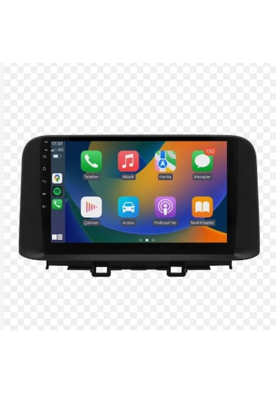 Foxus Hyundaı Kona 2018+ 4gb Ram 64gb Hafıza Android Dokunmatik Ekran Oto Teyp - Carplay Wifi Gps Bluetooth Kamera Destekli Oem Netflix