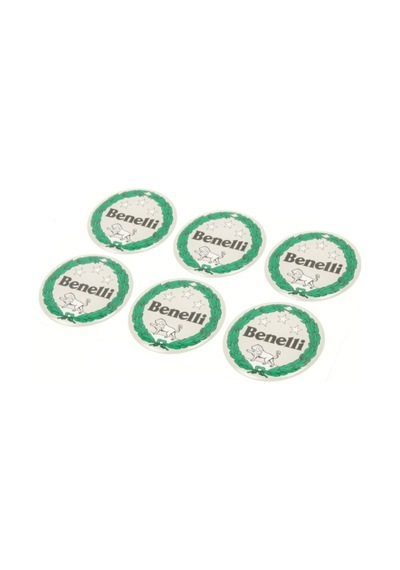Benelli Koruma Takozu Damla Etiket Sticker 39 Mm 6Li