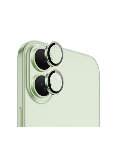 Apple iPhone 17 Uyumlu Wiwu Lg-003 Lens Guard Çizilmeye Karşı Dayanıklı Safir Kamera Lens Koruyucu Yeşil