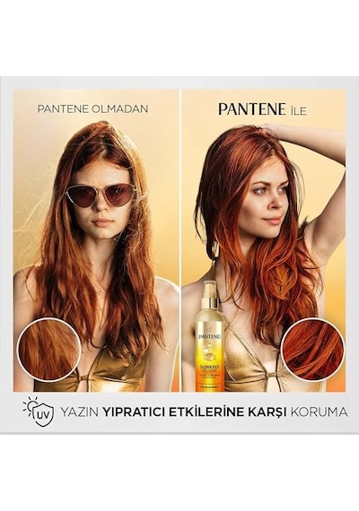 Pantene Pro-v Sunkiss Glow Güneş Koruyucu Saç Spreyi, 200 Ml