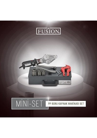 Fusion Mını-s1 800w Pprc Plastik Boru Kaynak Makinesi Set