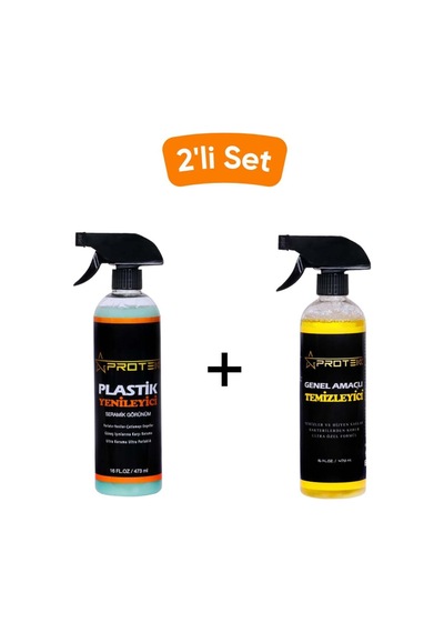Genel Amaçlı Temizleyici + Plastik Yenileyici