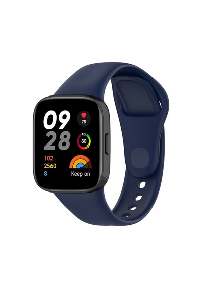 Xiaomi Redmi Watch 3 Uyumlu Rhn Krd-81 Uyumlu Rhn Kordon Rhn Beyaz