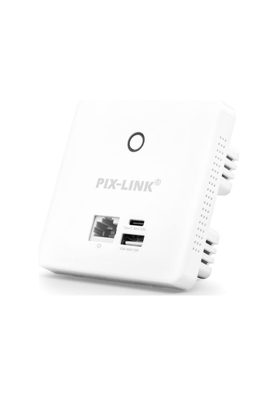 Duvar Tipi Wifi Access Point Poe Destekli 300 Mbps - Beyaz Lv-cap08 Evimdeyokyok