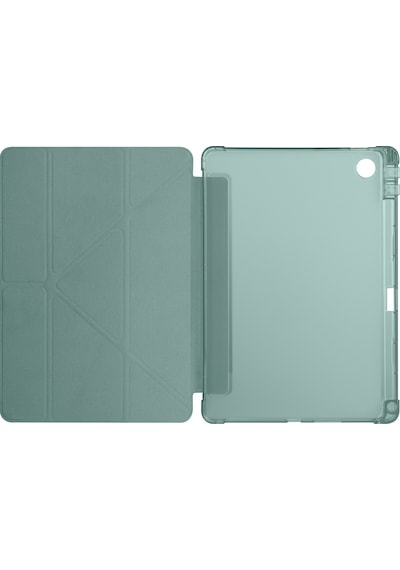 Samsung Galaxy Uyumlu Tab A11 Plus 11inç X230 Kılıf Kalem Bölmeli Trifolding Case X235 X236b Kılıf