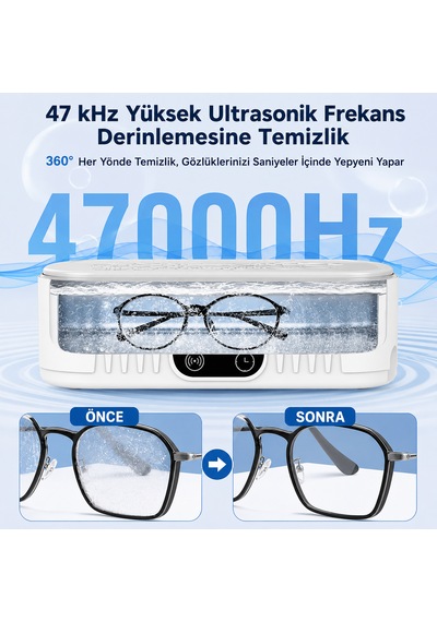 Dijital Ultrasonik Temizleyici Gözlük Takı Saat Diş Plağı Temizleme Cihazı 220v Ultrasonik Yıkama Makinesi