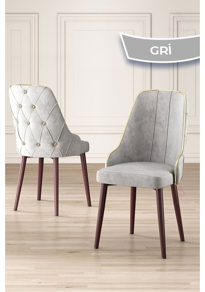 Canisa Tia Serisi 80x132 Mdf Açılabilir Barok Ahşap Desen Gold Detay Masa Takımı Ve 6 Gri Sandalye Masa Barok Ahşap Desen Sandalye Gri Canisa Tia Serisi 80x132 Mdf Açılabilir Barok Ahşap Desen Gold Detay Masa Takımı Ve 6 Gri Sandalye Masa Barok Ahşap Desen Sandalye Gri