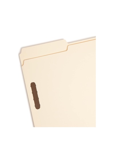 Ağır Kilit Dosya Klasör, 2 Vida, 1/3-cut Tab, Legal Boyut, Manila, Kutu Başına 50 19600