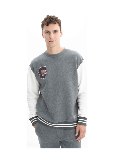 AR-MA Arma Erkek Relax Fit Bisiklet Yaka Sweatshirt 001