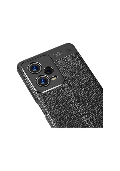 Xiaomi Uyumlu Redmi Note 12 5g Kılıf Zore Deri Görünümlü Niss Silikon Kapak
