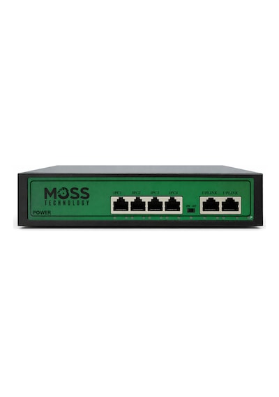 Yld 4port +2 Uplınk Full Poe 10/100 Yönetilemez Switch Mss-0410p