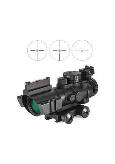 Spıke 4x32 Kırmızı Işıklı Dürbünü 4x32 Çok Renkli