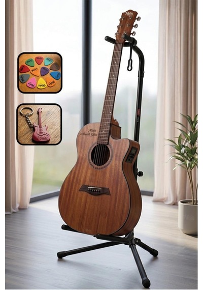Gtr-01 Enstrüman Gitar Standı Sehpası Pena Hediye
