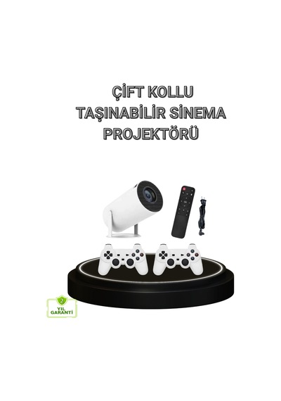 Bluetooth 5.0 Ve Wi-fi 6 Akıllı 4k Projeksiyon