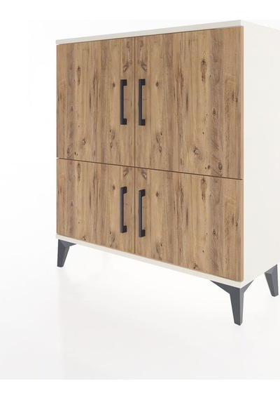 Arges Şifonyer 3 Raflı 4 Kapaklı 88x30x96 Aytaşı-çam Aytaşı