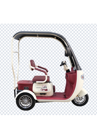 Arora Rüzgar Pro 650 W 60 V 20 AH 3 Tekerlekli Elektrikli Motosiklet Bordo