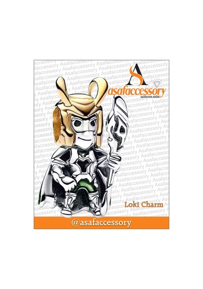 Loki Charm Asafaccessory Gümüş Kaplama