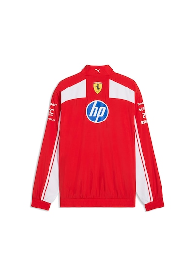 Puma Scuderıa Ferrarı Hp Replıca Drıvers Authentıc Erkek Track Ceket 713944 01 Kırmızı