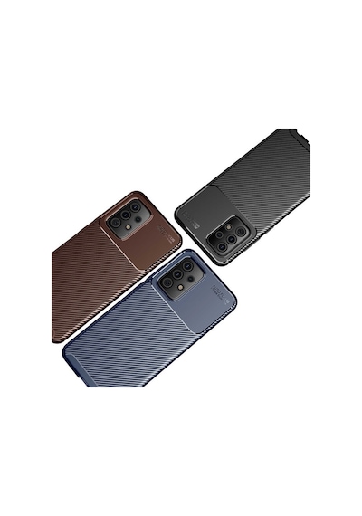 Samsung Uyumlu Galaxy A72 Kilif Karbon Tasarim Negro Silikon Kapak 484262861