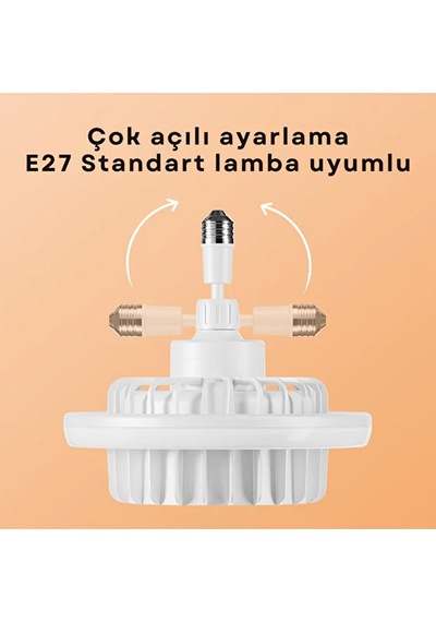 Led Lamba Isıtıcı Soba 200w Kumandalı Tasarruflu Isıtıcı Zaman Ayarlı 3 Renk Aydınlatma Beyaz