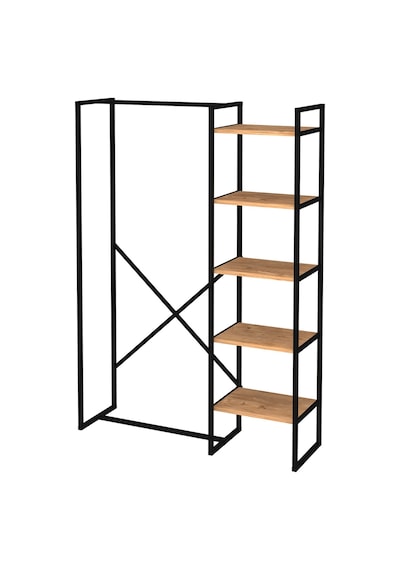 5 Raflı Metal Gardırop Metal Portmanto Açık Gardırop Elbise Dolabı Metal Askılık Vestiyer Loftix Çam 5 Raflı Metal Gardırop Metal Portmanto Açık Gardırop Elbise Dolabı Metal Askılık Vestiyer Loftix Çam