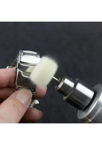 6210x5 5'li Paket Pimli Parlatma Temizleme Kaşmir Yün Polisaj Keçe 25 Mm