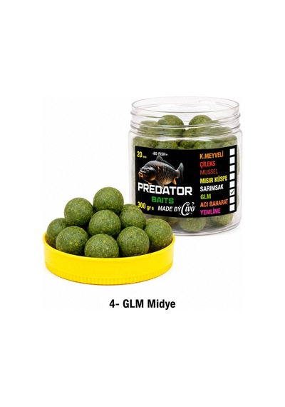 Predator Baits Kancalık Boili 300 Gr 20 Mm 4-glm Midye
