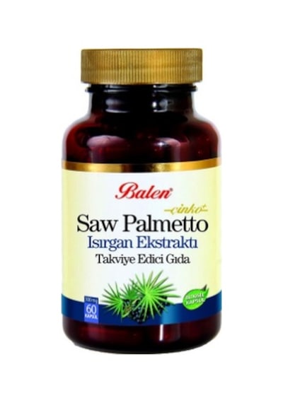1 Kutu Balen Saw Palmetto Isırgan Ekstraktı 375 Mg 60 Kapsül