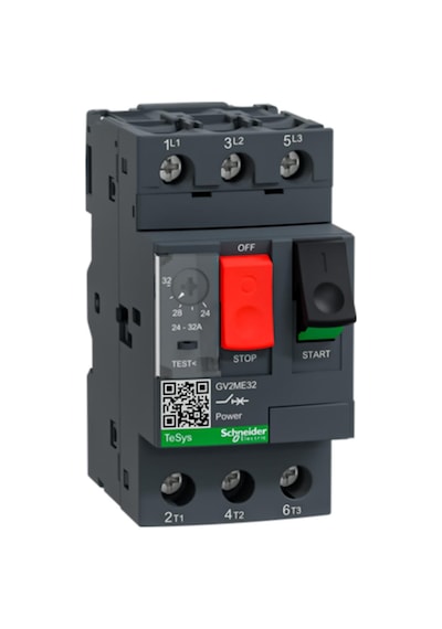 Schneider TeSys 24-32A Motor Koruma Şalteri - GV2ME32