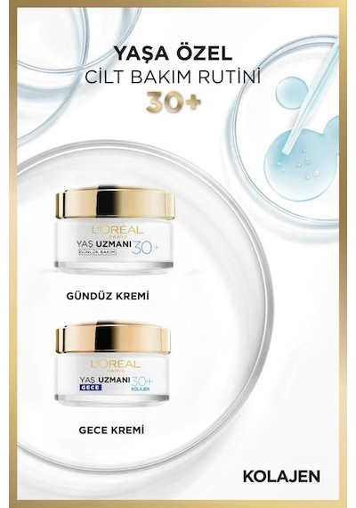 L'Oreal Paris  30+   Gece Kremi 50 ML