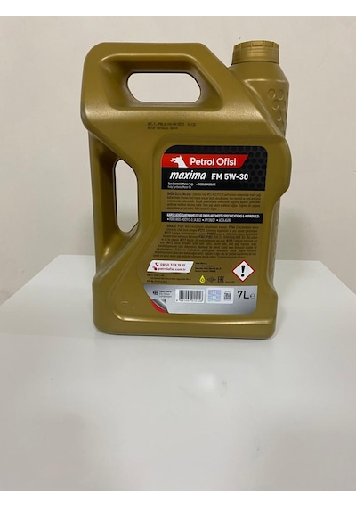 Petrol Ofisi Maxima Fm 5W-30 Adaptech Motor Yağı 7 L