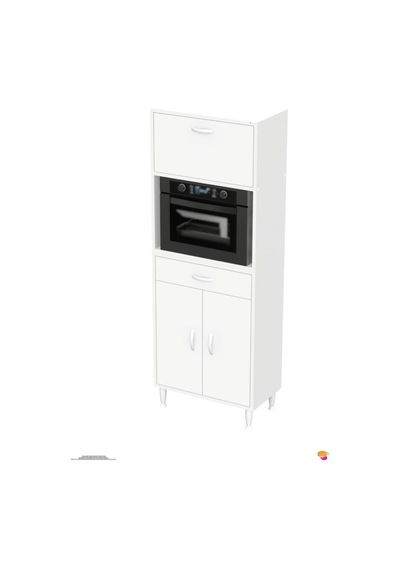 Vio 65 Cm 1 Fırın Veya Mikrodalga Dolabı Çekmeceli Kapaklı Çok Amaçlı Mutfak Dolabı Beyaz Vio 65 Cm 1 Fırın Veya Mikrodalga Dolabı Çekmeceli Kapaklı Çok Amaçlı Mutfak Dolabı Beyaz