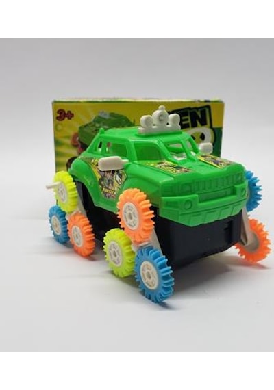 Şımarık Araba Ben 10 Atv Taklacı Pilli Araba