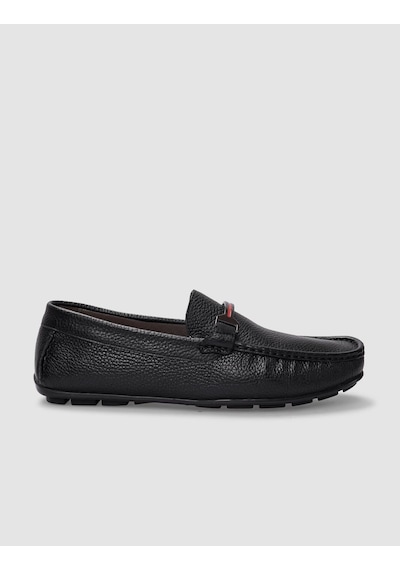 Cabani Cuneo Hakiki Deri Siyah Tokalı Erkek Loafer