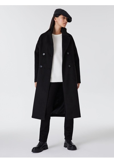 LOFT Oversize Kadın Kaban Lf2032098 Q1.v1 Siyah