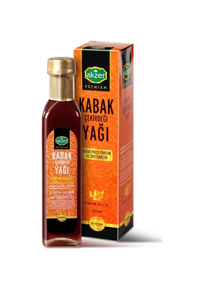 Akzer Kabak Çekirdeği Yağı 250 ML